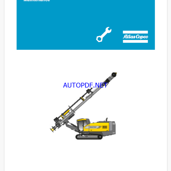 Atlas Copco SMARTROC D65 T3 Maintenance Manual