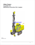 Atlas Copco PowerROC T45 Maintenance Manual