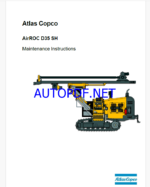 Atlas Copco AirROC D35 SH Maintenance Manual