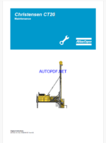 Atlas Copco Christensen CT20 Maintenance Manual