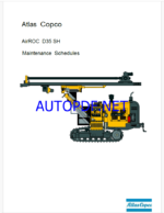 Atlas Copco AirROC D35 SH Maintenance Manual