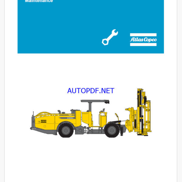 Atlas Copco Simba M4 C-ITH Maintenance Manual