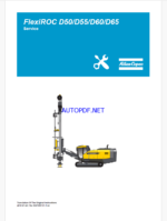 Atlas Copco FlexiROC D50/D55/D60/D65 Maintenance Manual