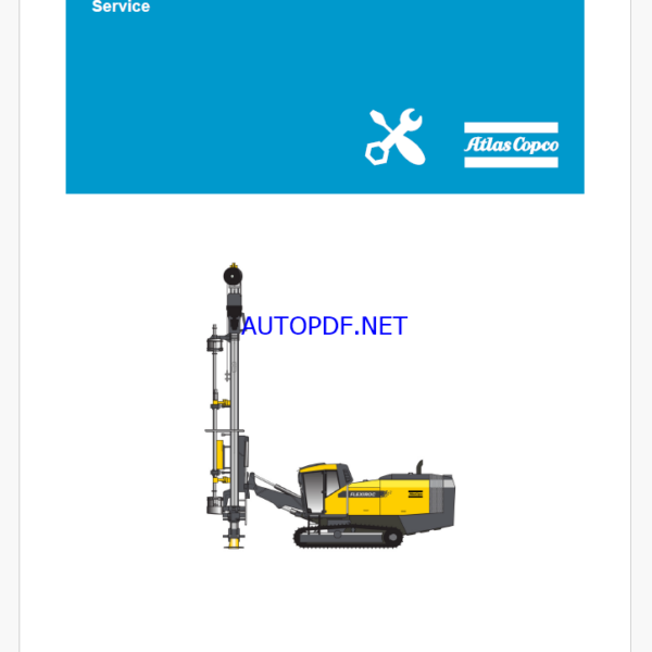 Atlas Copco FlexiROC D50/D55/D60/D65 Maintenance Manual