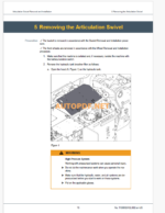 Epiroc Scooptram ST1030 Component Removal and Installation Instructions