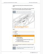 Epiroc Water Well Drill T3W Component Removal and Installation Instructions