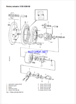 Atlas Copco Rotary actuator BHR 30 Maintenance Manual