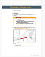 Epiroc Boomer L2 D Component Removal and Installation Instructions