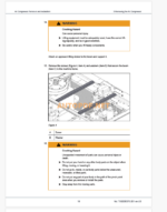 Epiroc SmartROC T45 Component Removal and Installation Instructions