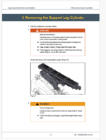 Epiroc FlexiROC T20 R Component Removal and Installation Instructions