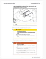 Epiroc FlexiROC T20 R Component Removal and Installation Instructions