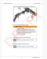 Epiroc FlexiROC T20 R Component Removal and Installation Instructions