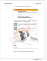 Epiroc FlexiROC T20 R Component Removal and Installation Instructions