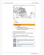 Epiroc IBH10 Blast Hole Drills Component Removal and Installation Instructions