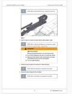 Epiroc ICM 260,Component Removal and Installation Instructions