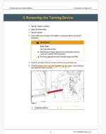 Epiroc Boomer M1 D Boomer M1 D Component Removal and Installation Instructions