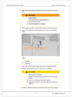 Epiroc Minetruck MT42 Battery Component Removal and Installation Instructions