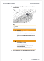 Epiroc IDM30 Blast Hole Drills Component Removal and Installation Instructions