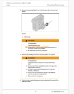 Epiroc IDM30 Blast Hole Drills Component Removal and Installation Instructions