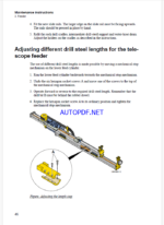 Atlas Copco Boomer/ Rocket Boomer S1 D Maintenance Manual