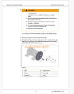 Epiroc IDM30 Blast Hole Drills Component Removal and Installation Instructions