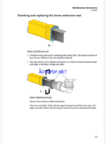 Atlas Copco Boomer E1 C, E1 C-1B, E2 C Mk 7B Maintenance Manual