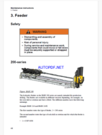 Atlas Copco Simba M6 C / L6 C Maintenance Manual