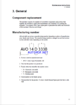 Atlas Copco Hydraulic Rock Drill COP 1840EX + Version F Maintenance Manual