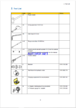 Atlas Copco Hydraulic Rock Drill COP 3038 Ver. C Maintenance Manual