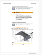 Epiroc Boomer S1 K Component Removal and Installation Instructions