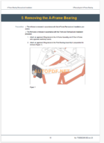 Epiroc Minetruck MT6020 Component Removal and Installation Instructions