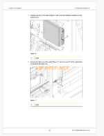 Epiroc Pit Viper 311D Component Removal and Installation Instructions