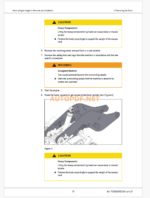 Epiroc Scooptram ST 3.5 Component Removal and Installation Instructions