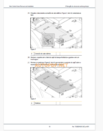 Epiroc Scooptram ST14 Battery Component Removal and Installation Instructions (Brasil)