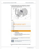 Epiroc Water Well Drill T3W Component Removal and Installation Instructions