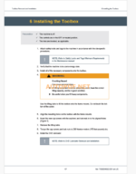 Epiroc Water Well Drill T3W Component Removal and Installation Instructions