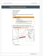 Epiroc Boomer L2 D Component Removal and Installation Instructions