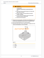 Epiroc AirROC D35 SH, ICM 260, AirROC D40 SH Component Removal and Installation Instructions