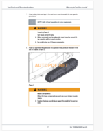 Epiroc ICM 260,Component Removal and Installation Instructions