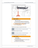 Epiroc FlexiROC T40 Component Removal and Installation Instructions