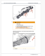 Epiroc Boltec E Component Removal and Installation Instructions