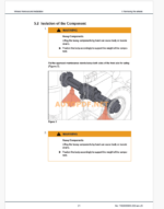 Epiroc Boomer M1 D Boomer M1 D Component Removal and Installation Instructions