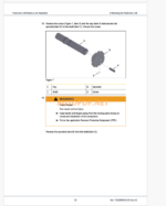 Epiroc IDM30 Blast Hole Drills Component Removal and Installation Instructions