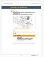 Epiroc Boyles C6C Component Removal and Installation Instructions