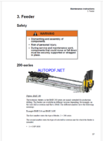 Atlas Copco Simba H1252/1253/1254 Maintenance Manual