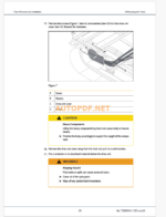 Epiroc Boyles C6C Component Removal and Installation Instructions