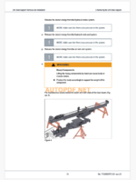 Epiroc Boomer S1 K Component Removal and Installation Instructions