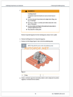 Epiroc Boomer S1 K Component Removal and Installation Instructions