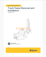 Epiroc PowerROC T35 Component Removal and Installation Instructions