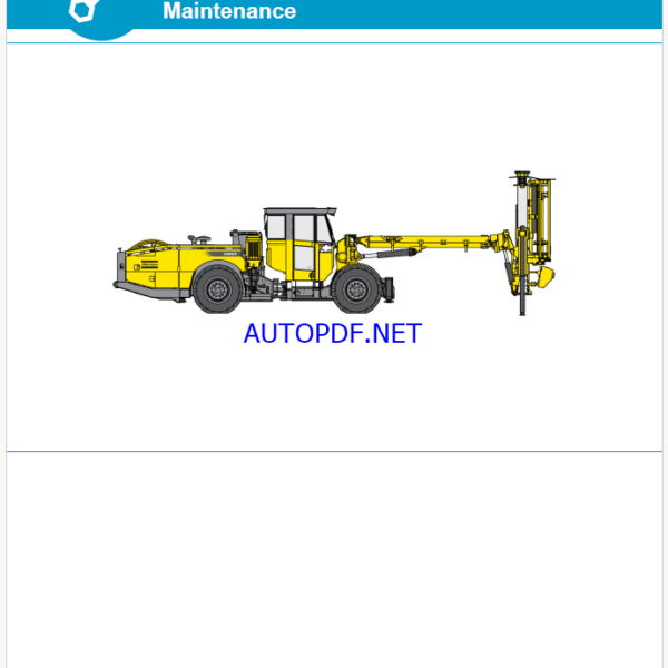 Atlas Copco Simba E7 C, ME7 C Maintenance Manual